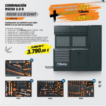 Mobiliario BETA RSC50 2.0 D