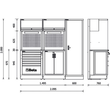 Mobiliario BETA RSC50 2.0 D